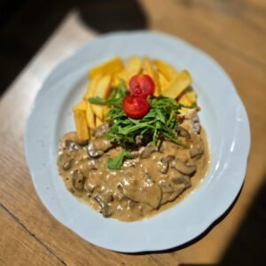 Hähnchenfilet mit Champignonsauce